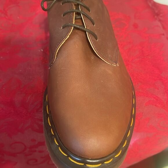 Vintage Dr. Martens AirWair 1461 NWT No Box Handmade in England Mens 8 Womens 10 - Picture 8 of 14